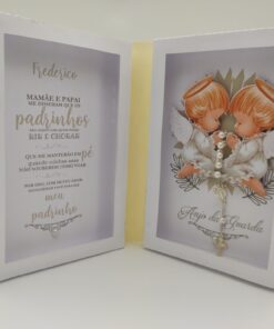 Caixa Batizado Padrinhos