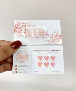 Alternative view of Cartões de visita holográfico