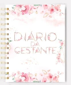 Planner da Gestante floral