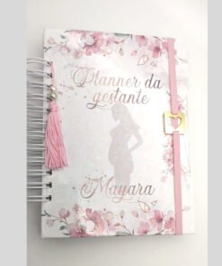 Planner da Gestante floral