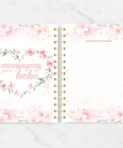 Planner da Gestante floral