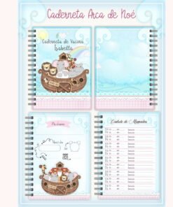 Caderneta de Vacinação Arca de Noé Menina