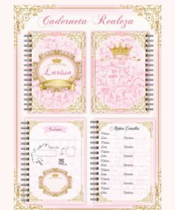 Caderneta de Vacinação Realeza Menina