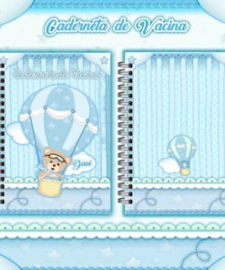 Caderneta de Vacina Ursinho Baloeiro