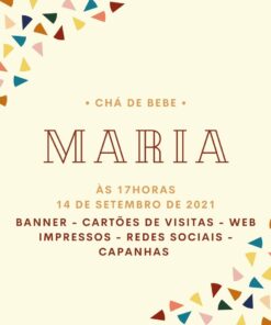 Criação de Arte digital Convites