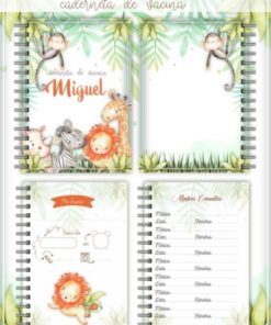 Caderneta de Vacina Safari Menino