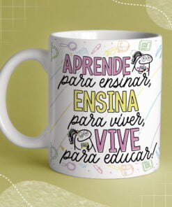 Caneca de Porcelana Dia dos Professores 21