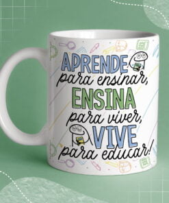 Caneca de Porcelana Dia dos Professores 22