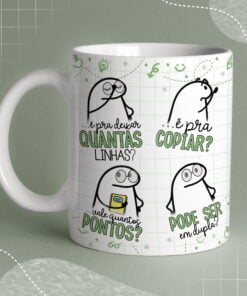 Alternative view of Caneca de Porcelana Dia dos Professores 7