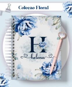 Agenda Floral 2023 - Floral Azul
