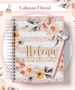 Agenda Floral Listrado