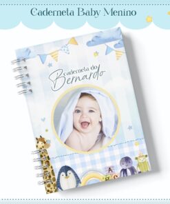 Caderneta de Vacina BABY FOTO MENINO