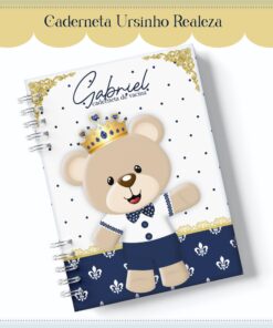 Caderneta de Vacina Ursinho Realeza