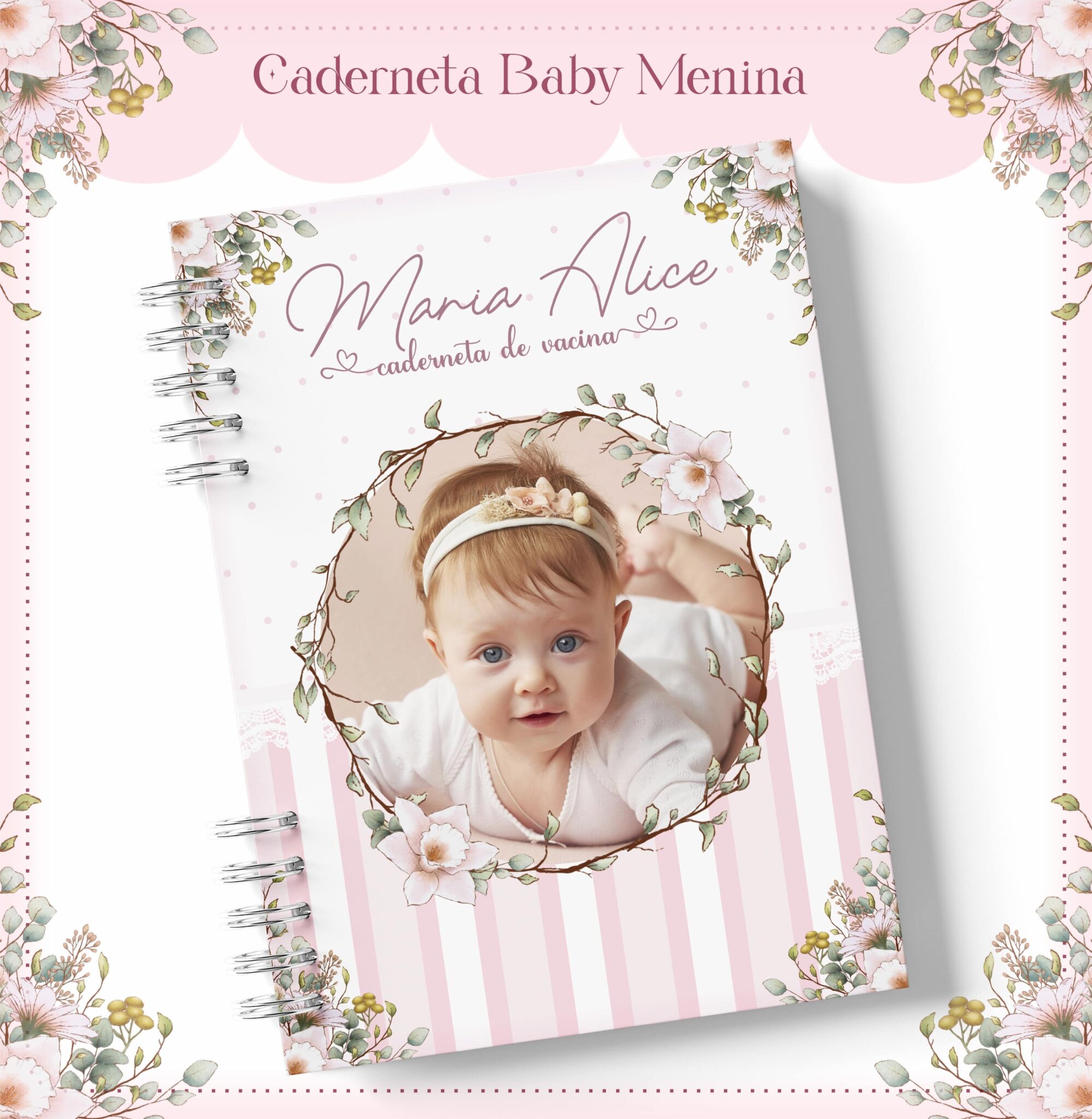 Caderneta de Vacinação - BABY MENINA