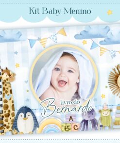 Livro do Bebê - BABY FOTO MENINO