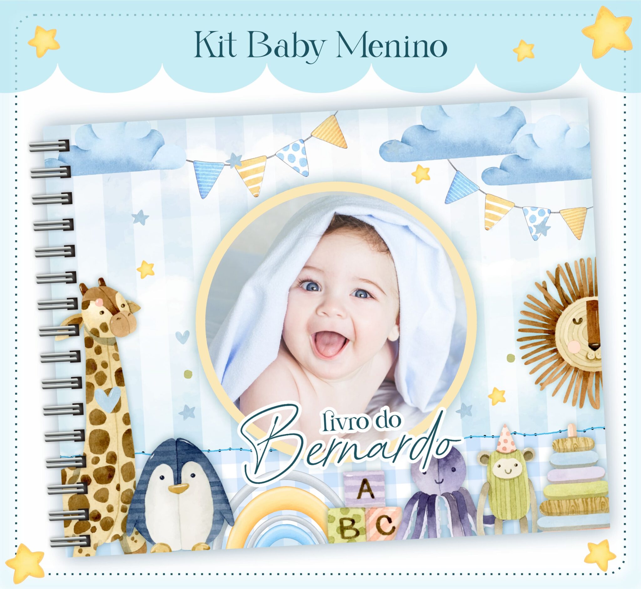 Livro do Bebê - BABY FOTO MENINO