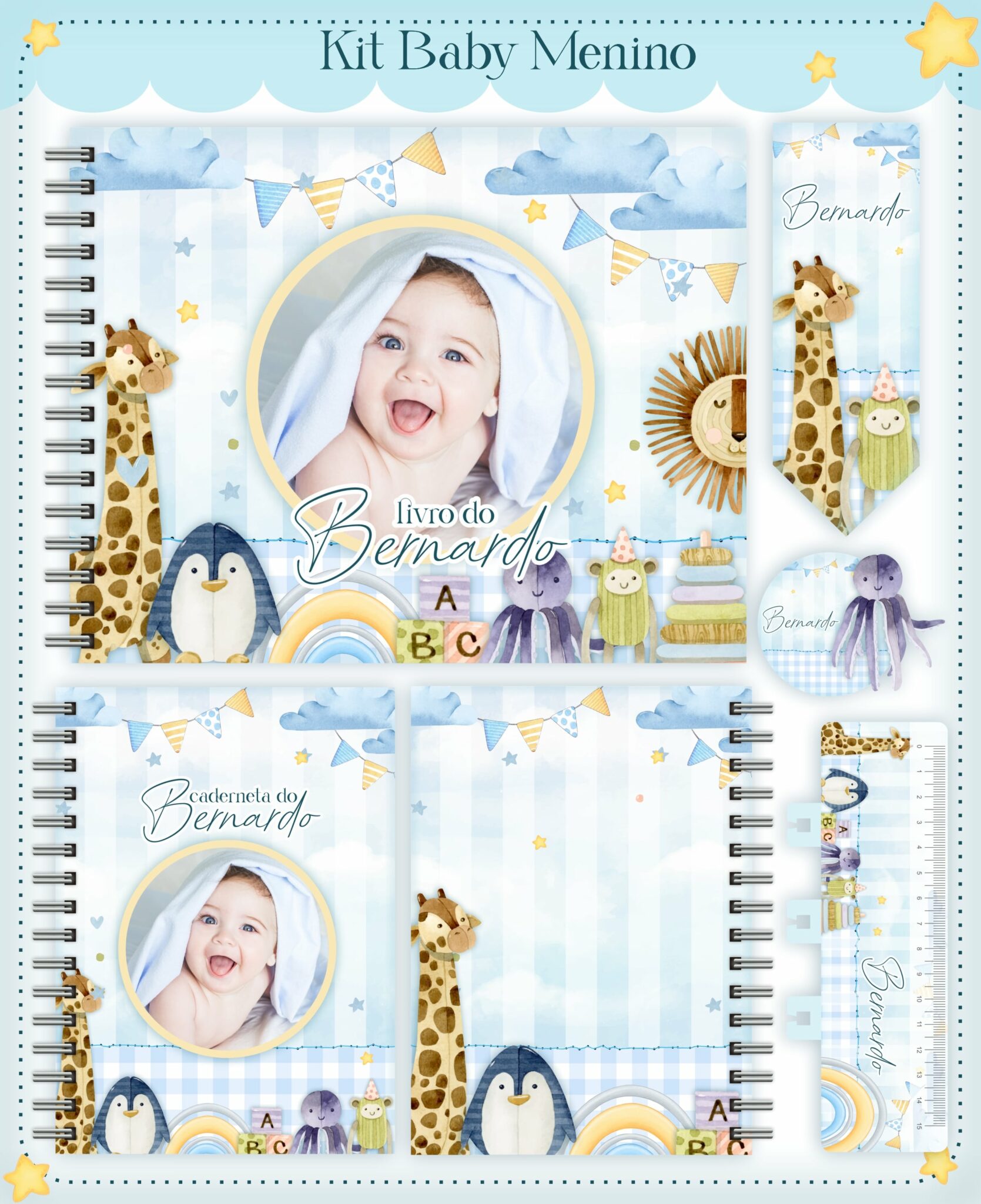 Livro do Bebê - BABY FOTO MENINO - Imagem 2