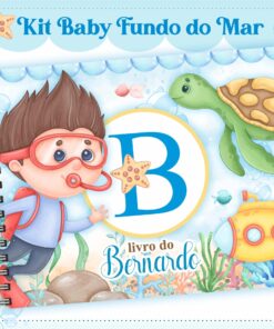 Livro do Bebê FUNDO DO MAR
