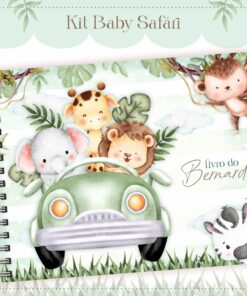 Livro do Bebê SAFARI BABY