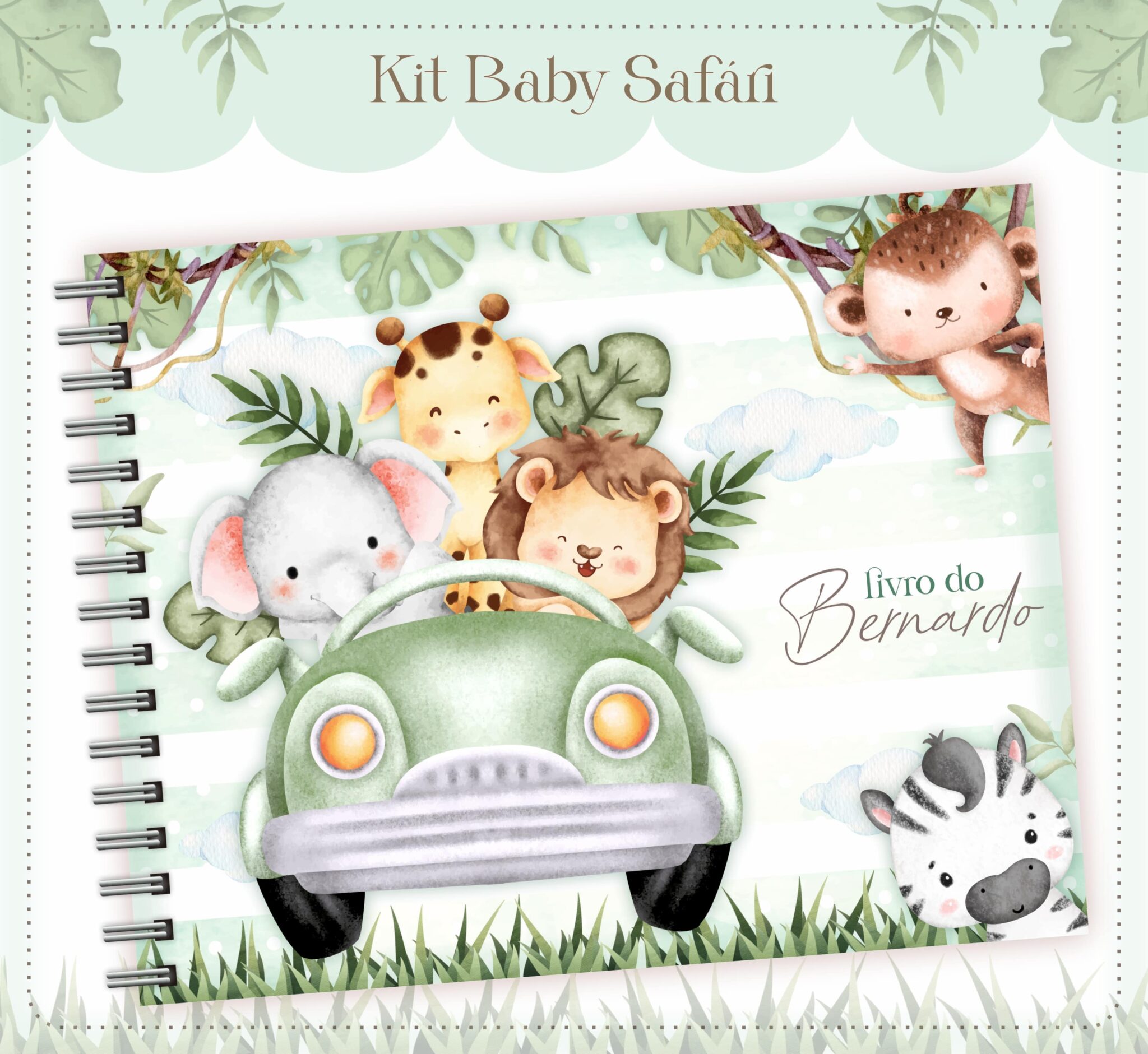 Livro do Bebê SAFARI BABY