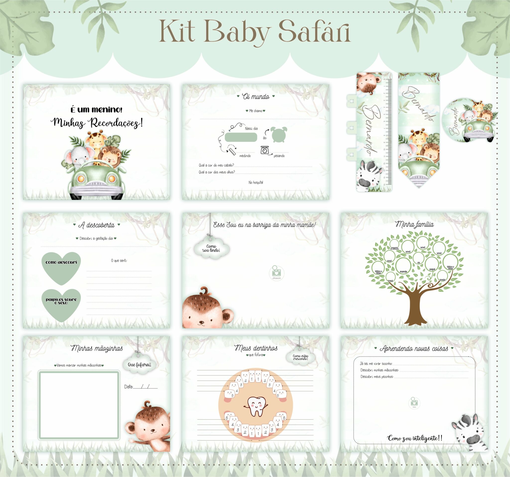 Livro do Bebê SAFARI BABY - Imagem 2