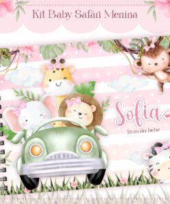 Livro do Bebê - SAFARI MENINA