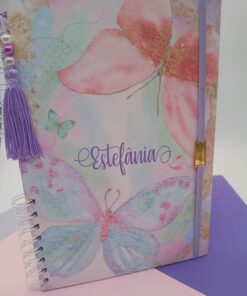 Caderno Tamanho Universitário Personalizado 100 folhas