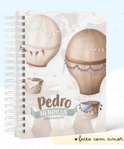 Caderneta de Vacina Volta ao Mundo Menino