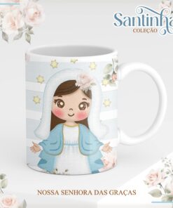 Canecas Cátolicas Coleção Santinha