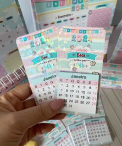 Calendários de Geladeira 2024 com Miolos Candy