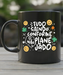 Caneca de Porcelana Coleção Vibes Divertidas Especiais