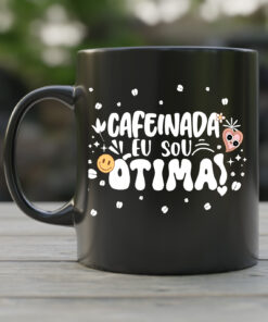 Caneca de Porcelana Coleção Vibes Divertidas Especiais