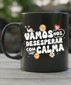 Caneca de Porcelana Coleção Vibes Divertidas Especiais