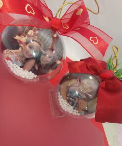 Kit 5 Esferas Natalinas Personalizada