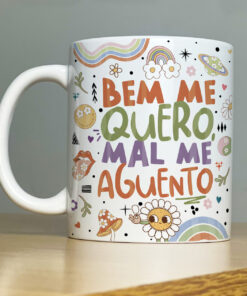 Alternative view of Caneca de Porcelana Coleção Vibes Divertidas