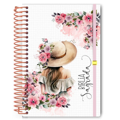 Bíblia Sagrada Letras Médias Espiral