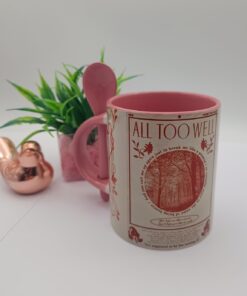 Caneca de Porcelana Com Colher