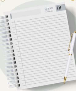 Alternative view of Agenda Alfabeto Linho