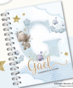 Caderneta de Saúde Alfabeto Ursinho Ref 005