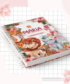 Caderneta de Vacinação - SAFARI MENINA 2