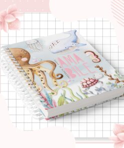 Caderneta de Vacinação - Fundo do Mar Menina