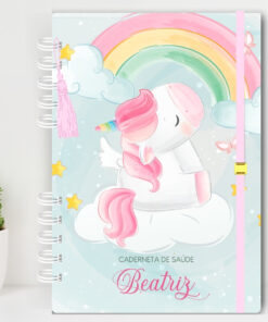 Caderneta de Vacinação - Unicórnio 001