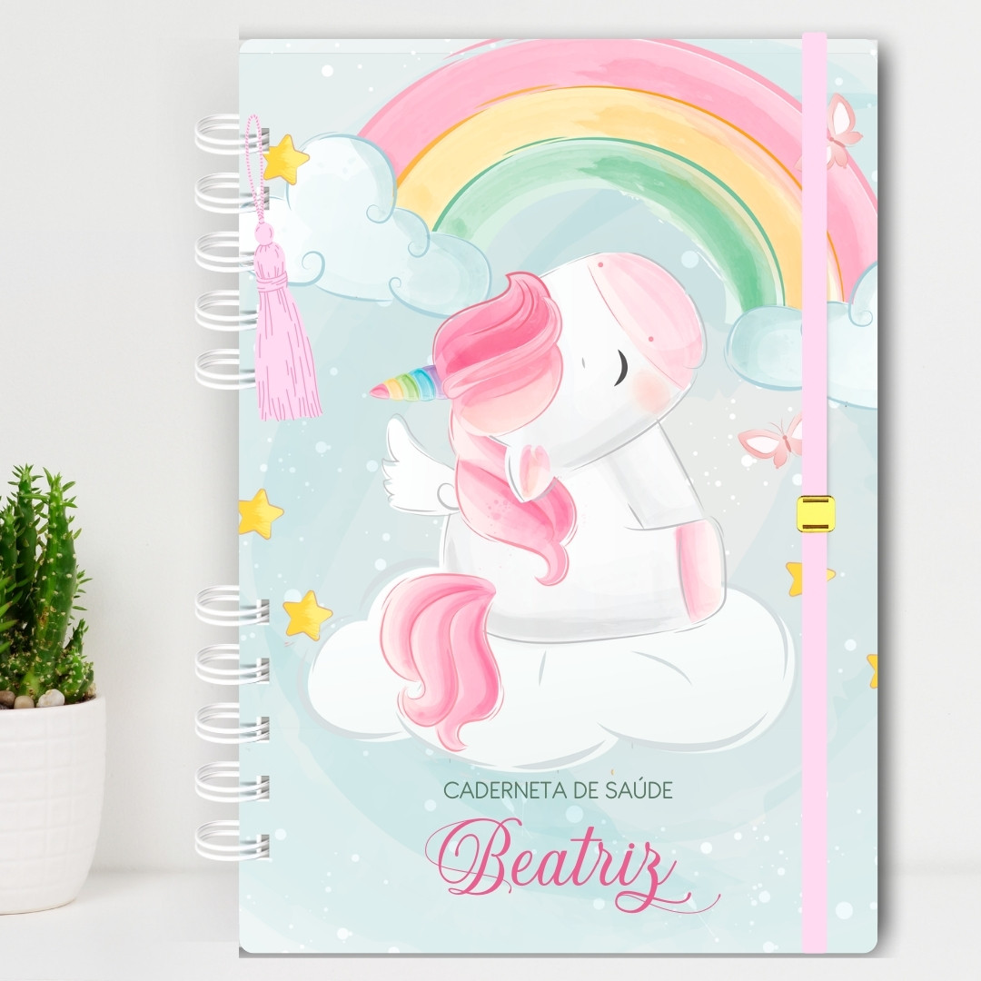 Caderneta de Vacinação - Unicórnio 001