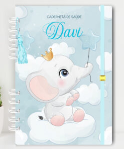 Caderneta de Vacinação - Elefantinho Menino 001