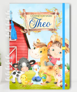 Caderneta de Vacinação - Fazendinha Menino