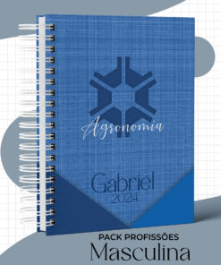 Alternative view of Agenda Profissões Masculina Linho