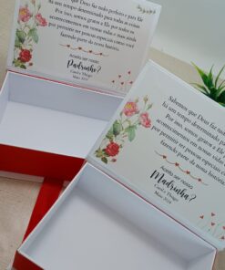 Caixa Livro Cartonada 10x15 Personalizada