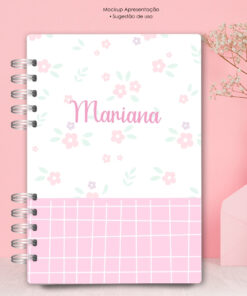Caderno A5 Personalizado Candy - 100 folhas
