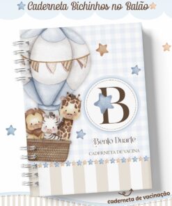 Caderneta de Saúde - Bichinhos no Balão