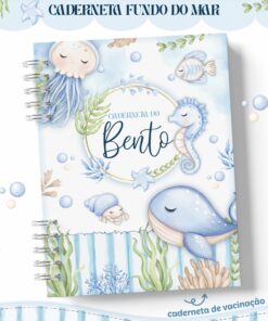 Caderneta de Saúde - Fundo do mar Menino
